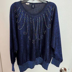Shimmer top